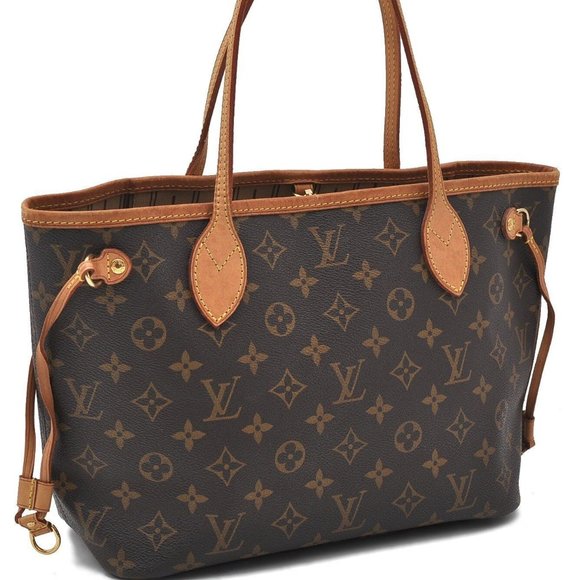 Louis Vuitton Small Monogram Neverfull PM Tote Bag